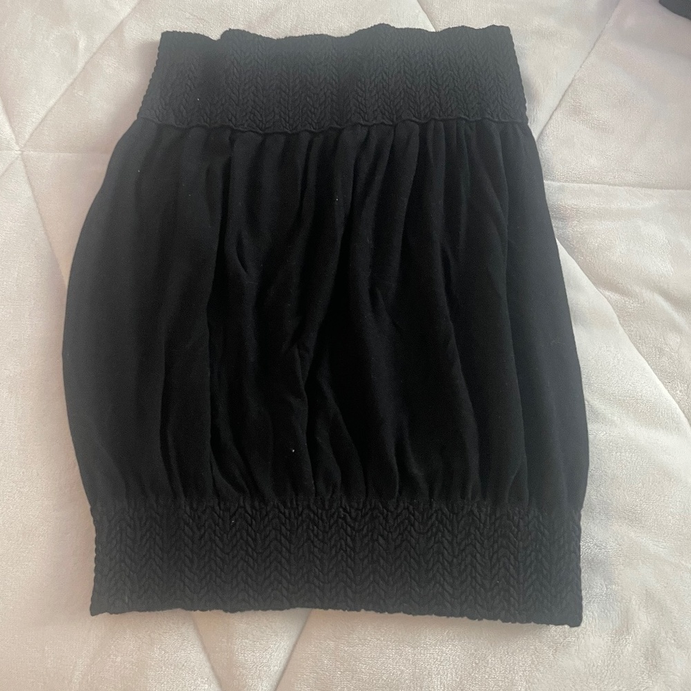 Black tube top